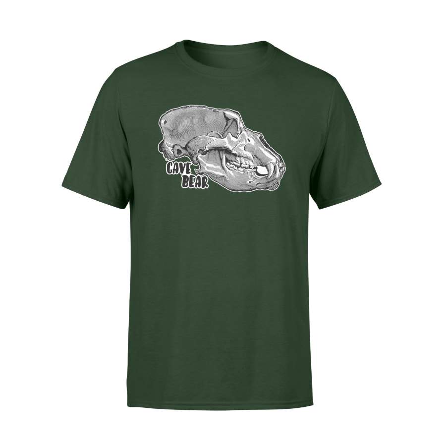 Cave Bear Prehistoric Forest Animal Fossil T Shirt