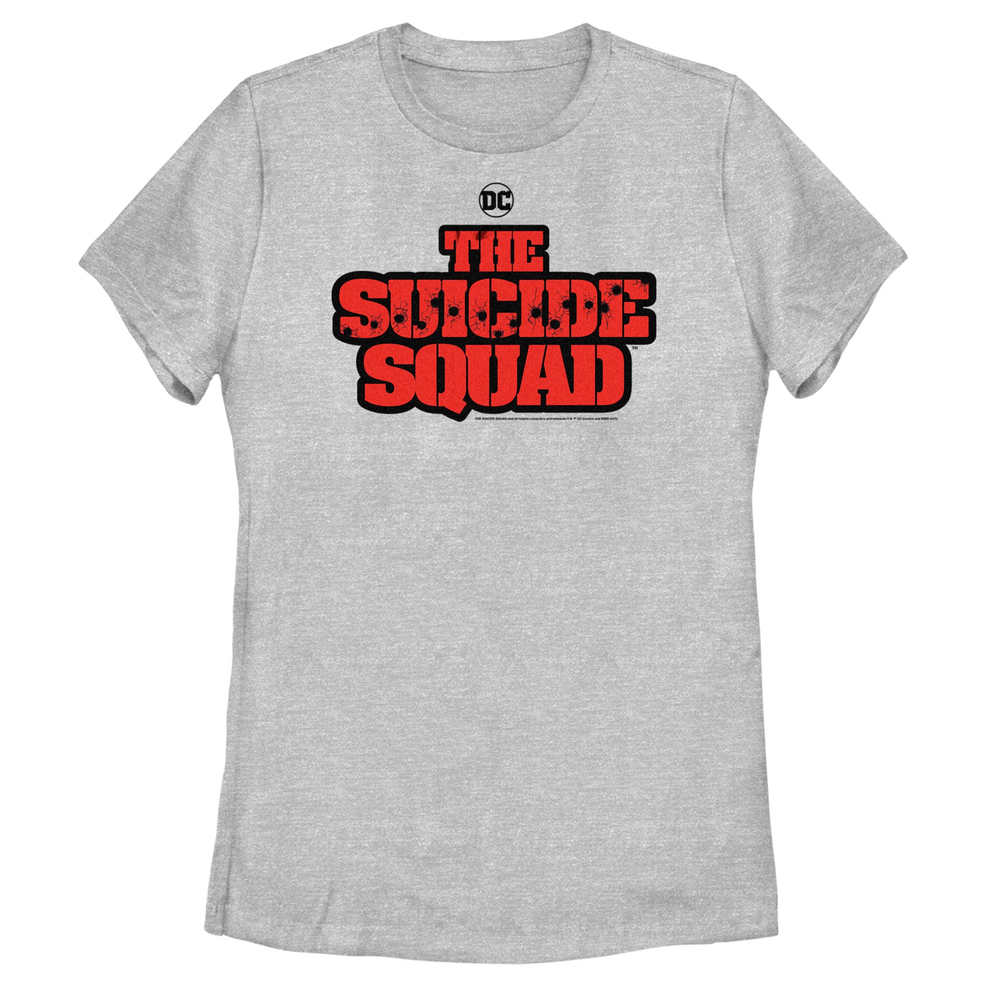 The Suicide Squad Women’S Bullet Logo  T-Shirt