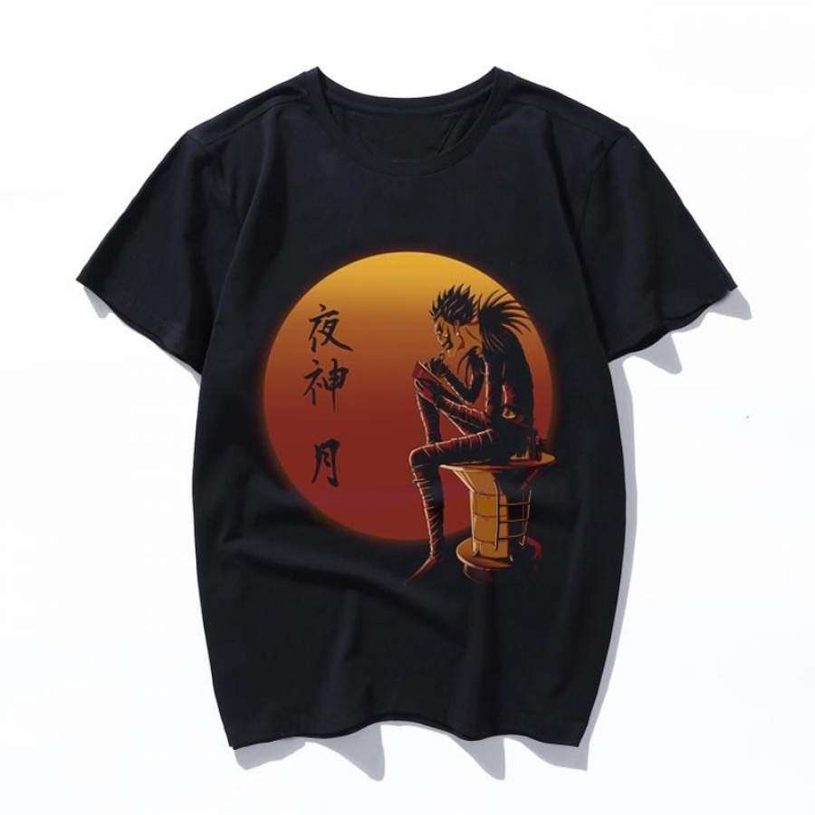 ryuk on sunset Women Summer Camiseta Mujer Kawaii Aesthetic Ulzzang Print Tops Harajuku Men T Shirt Casual Vogue Streetwear