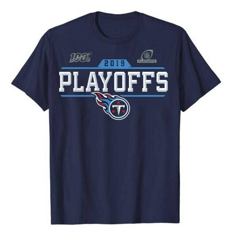 Tennessee Titans 2019 Playoffs – Navy Men And Women T Shirt S-5Xl