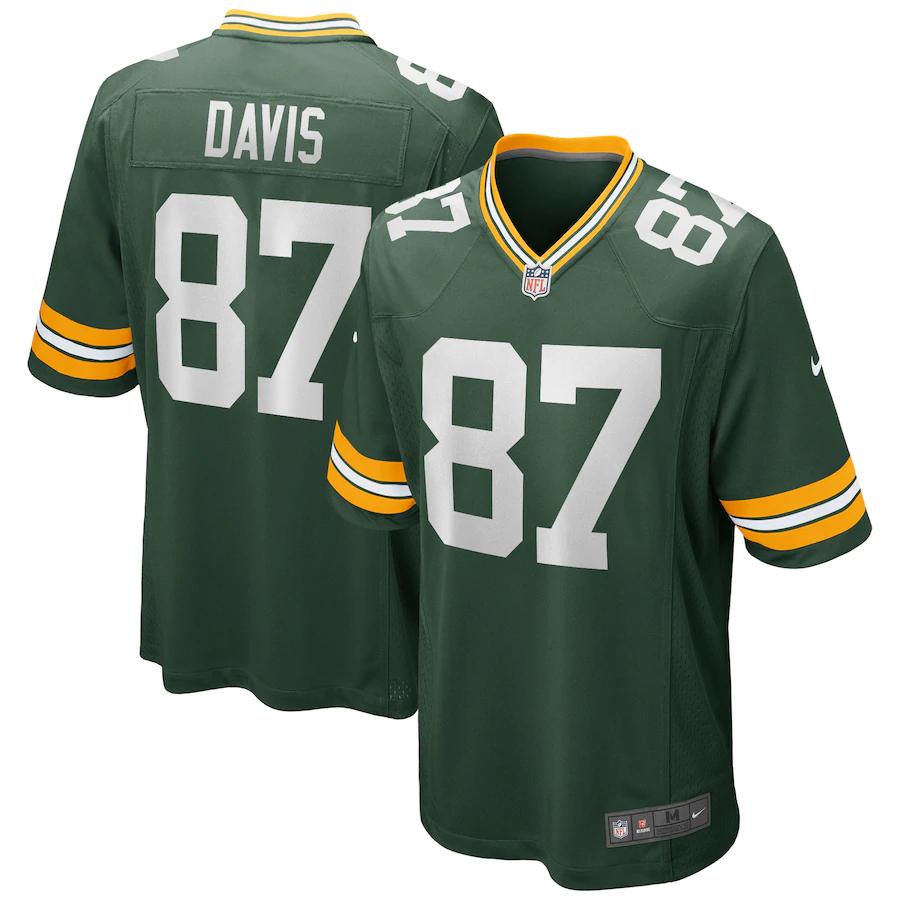 Willie Davis Green Bay Packers Nike Game Retired Player Jersey – Green