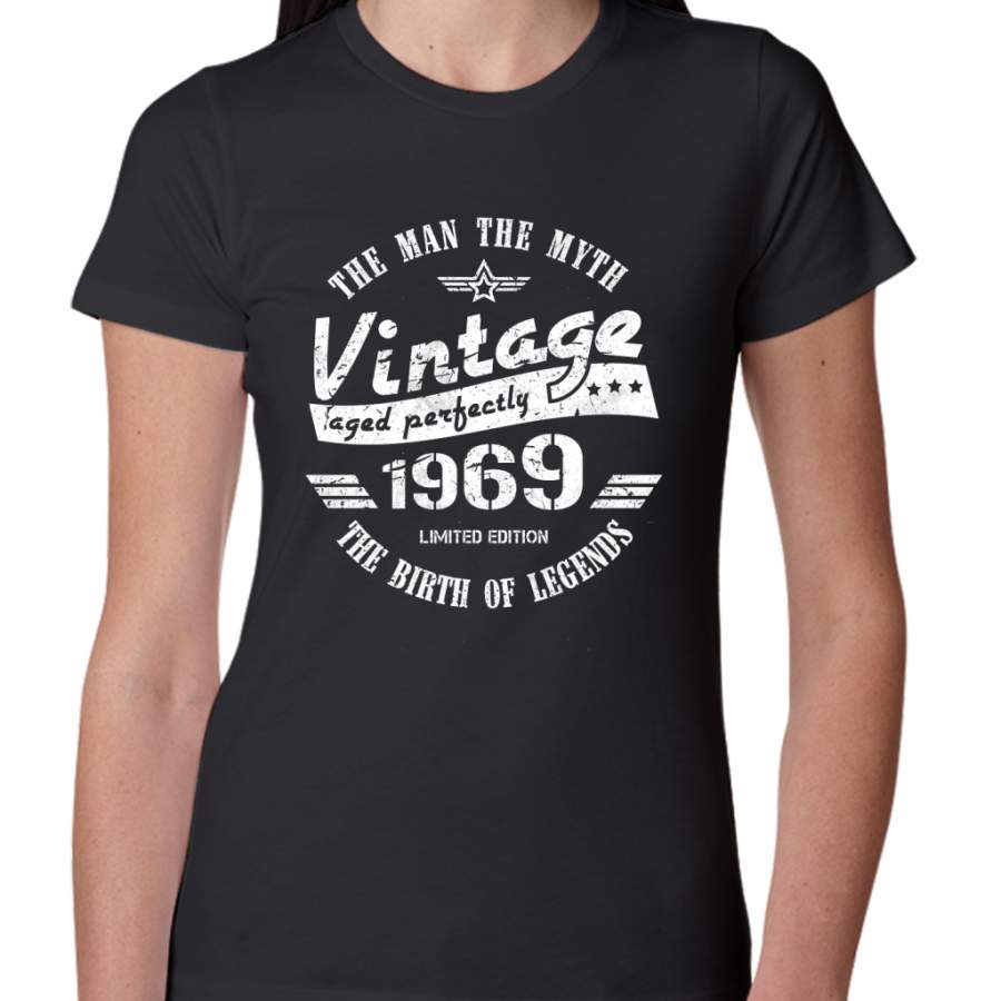 Vintage 1969 – 50th Birthday Gift For Men Women T-Shirt