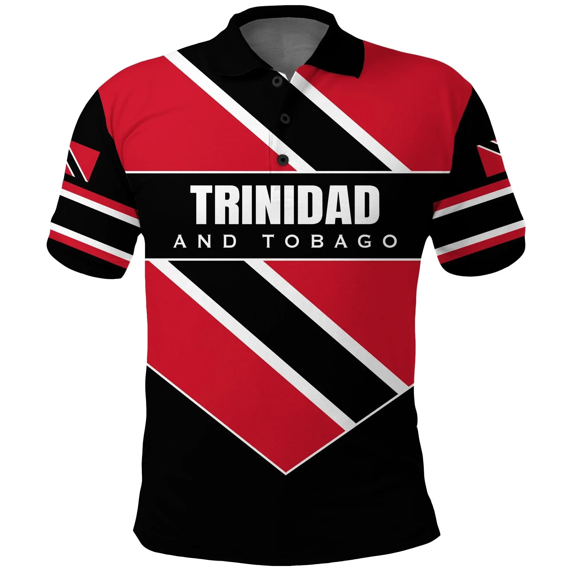 Trinidad And Tobago Polo Shirt Pro Energy A7