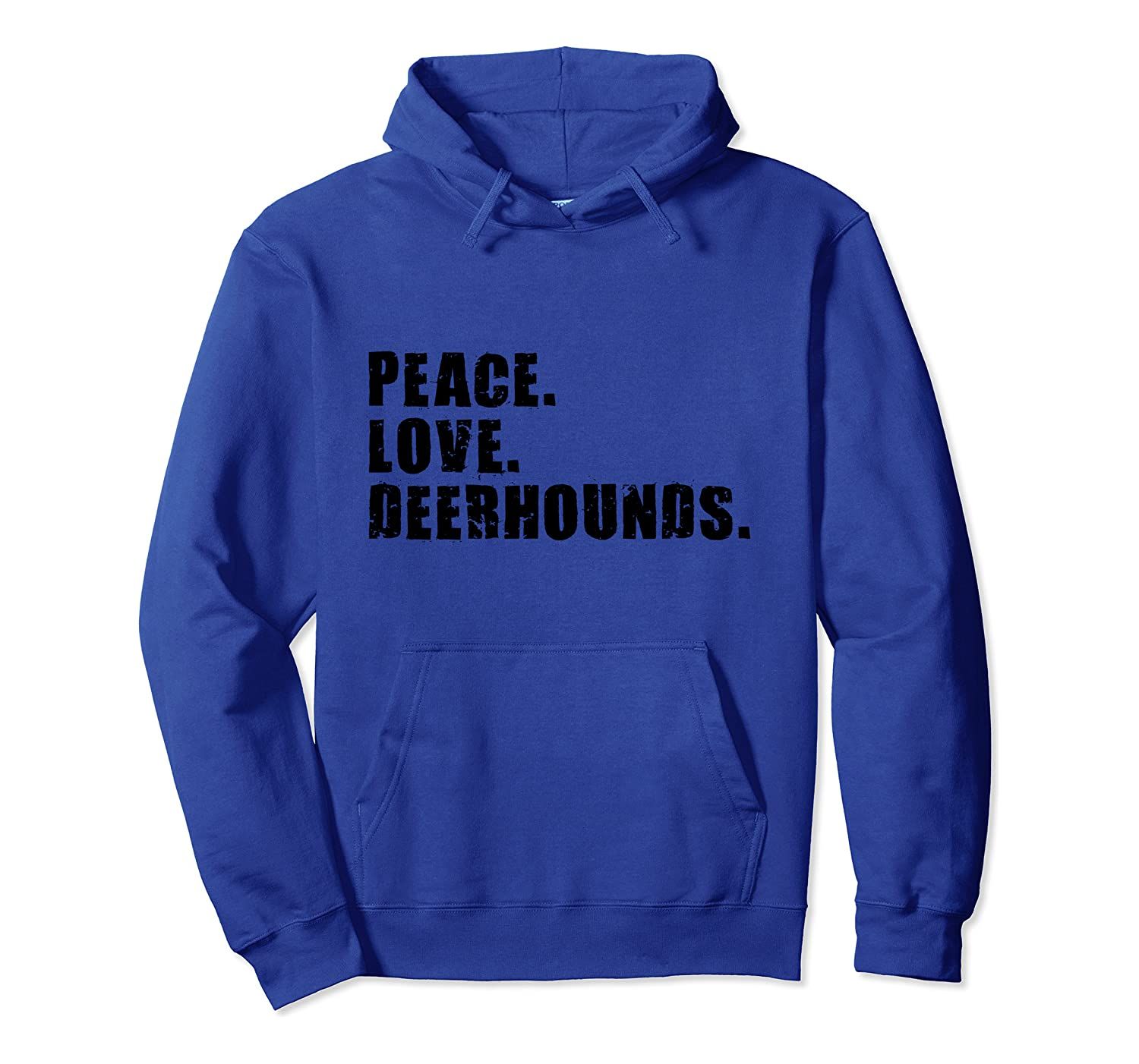 Peace Love Deerhounds ADG043a Pullover Hoodie, T-Shirt, Sweatshirt, Tank Top, Racerback, Dolman