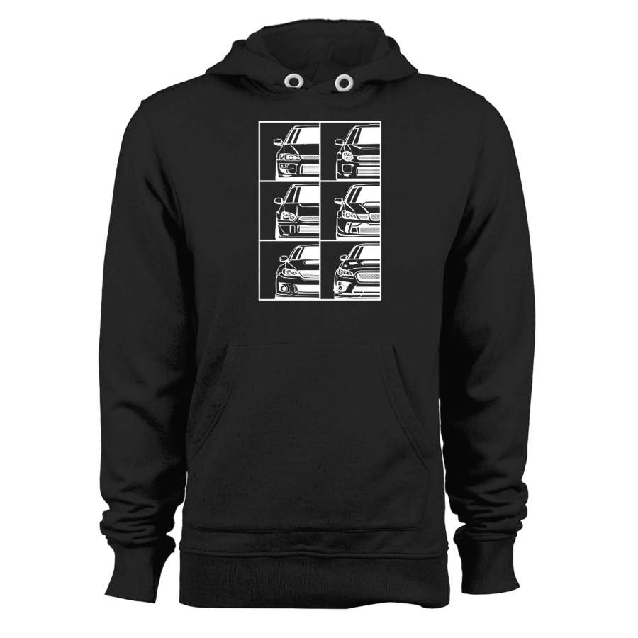 Wrx Sti Generation Subaru Impreza Unisex Hoodie