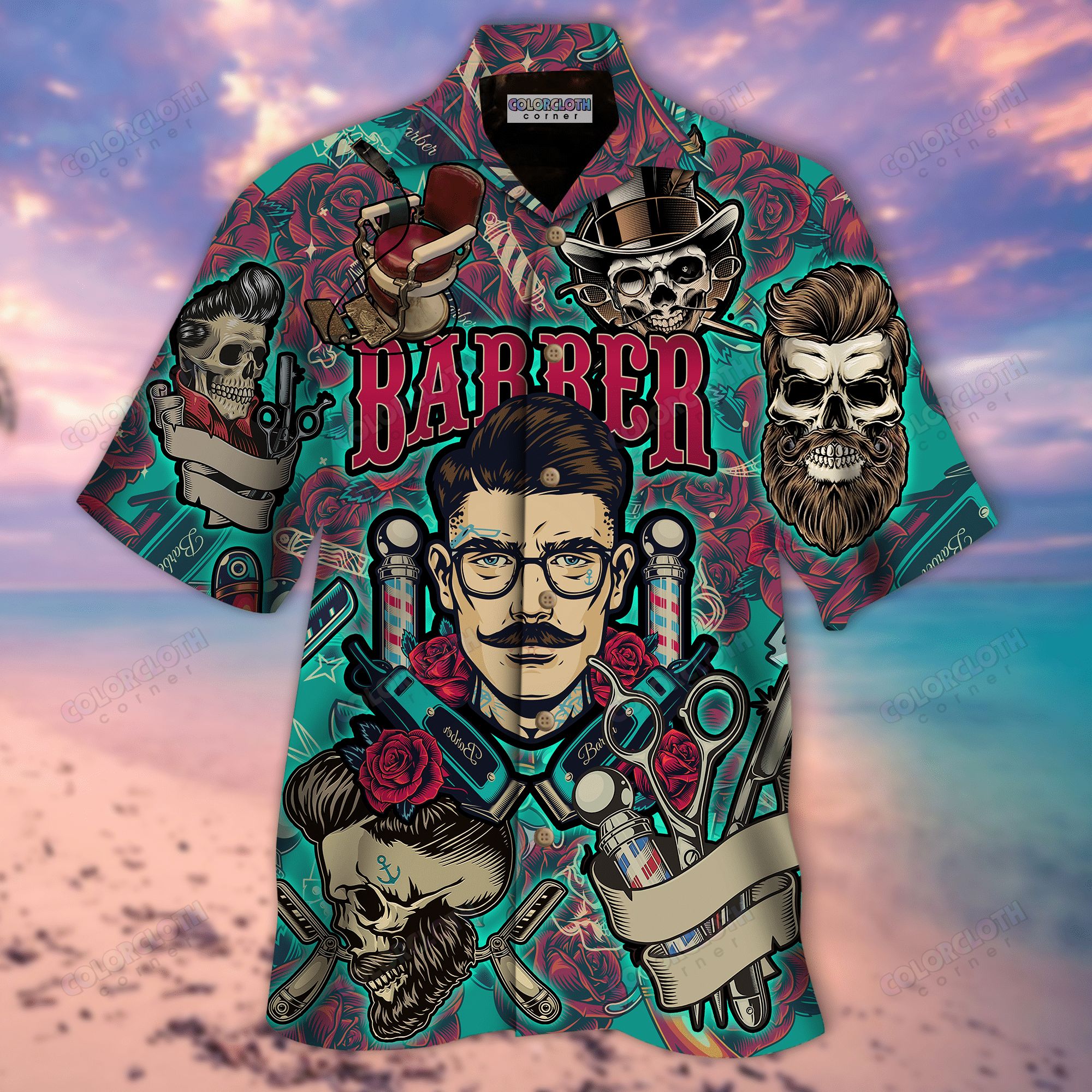 Barber Stay Sharp Hawaii Shirt Ha3574