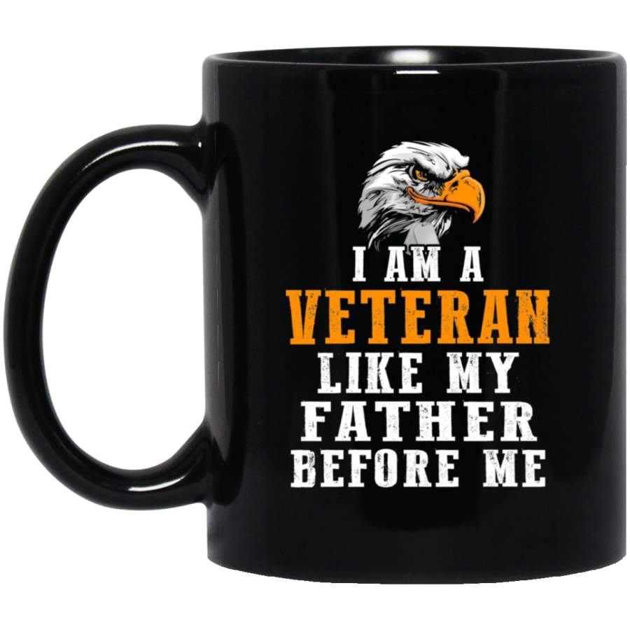 I’m a Veteran Like My Father Before Me T-Shirt Gift For Father’s Day, Veteran’s Day