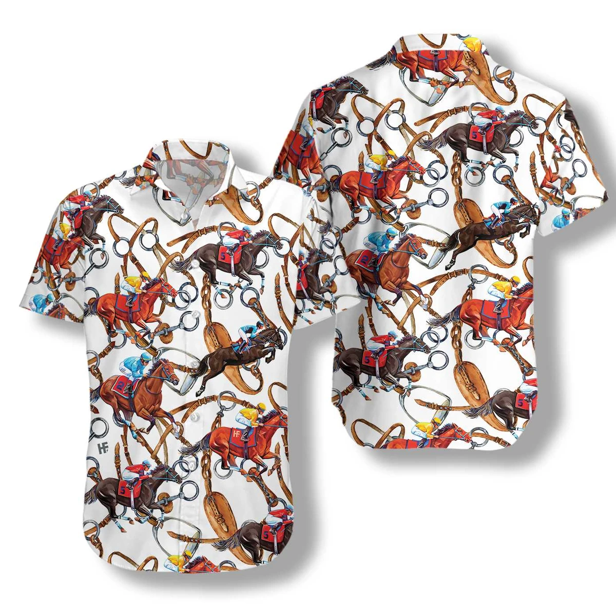 Horse Racing Hawaii Shirt For Men Women Ha45616