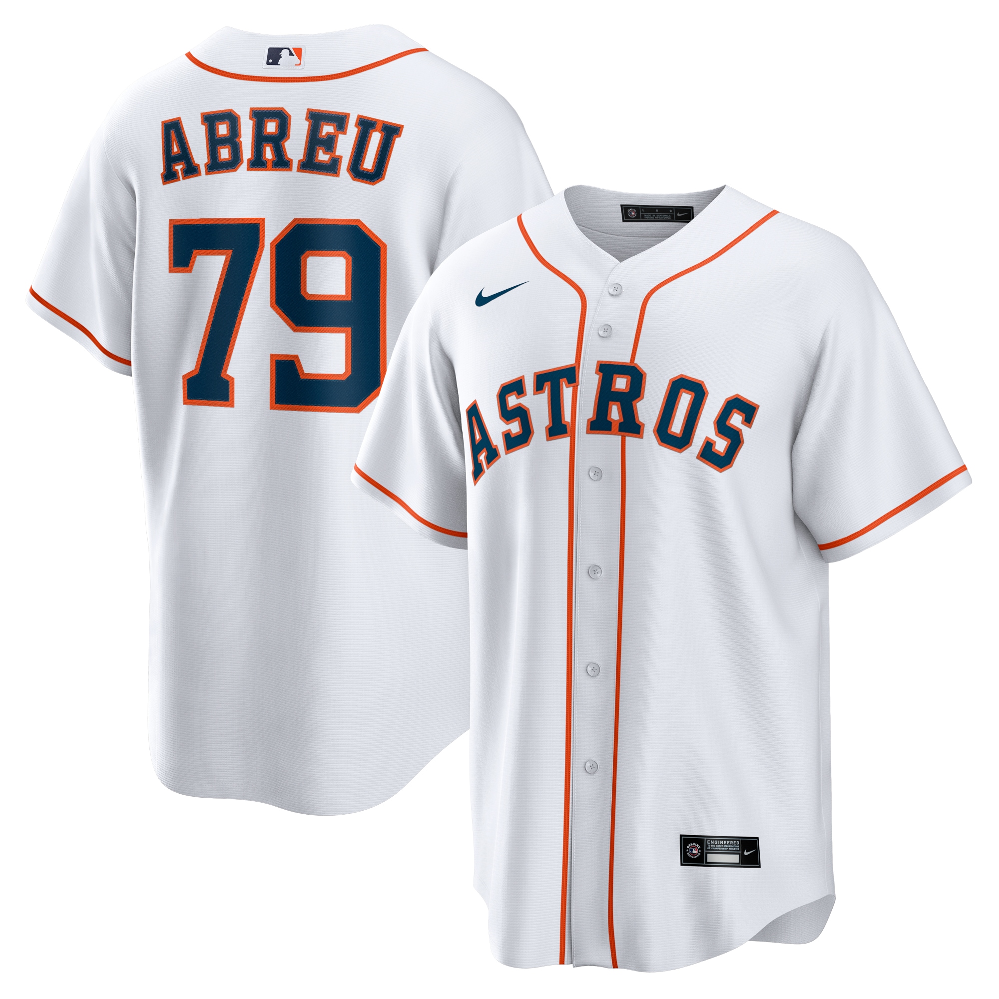 Jose Abreu Houston Astros Home Replica Player Jersey – White