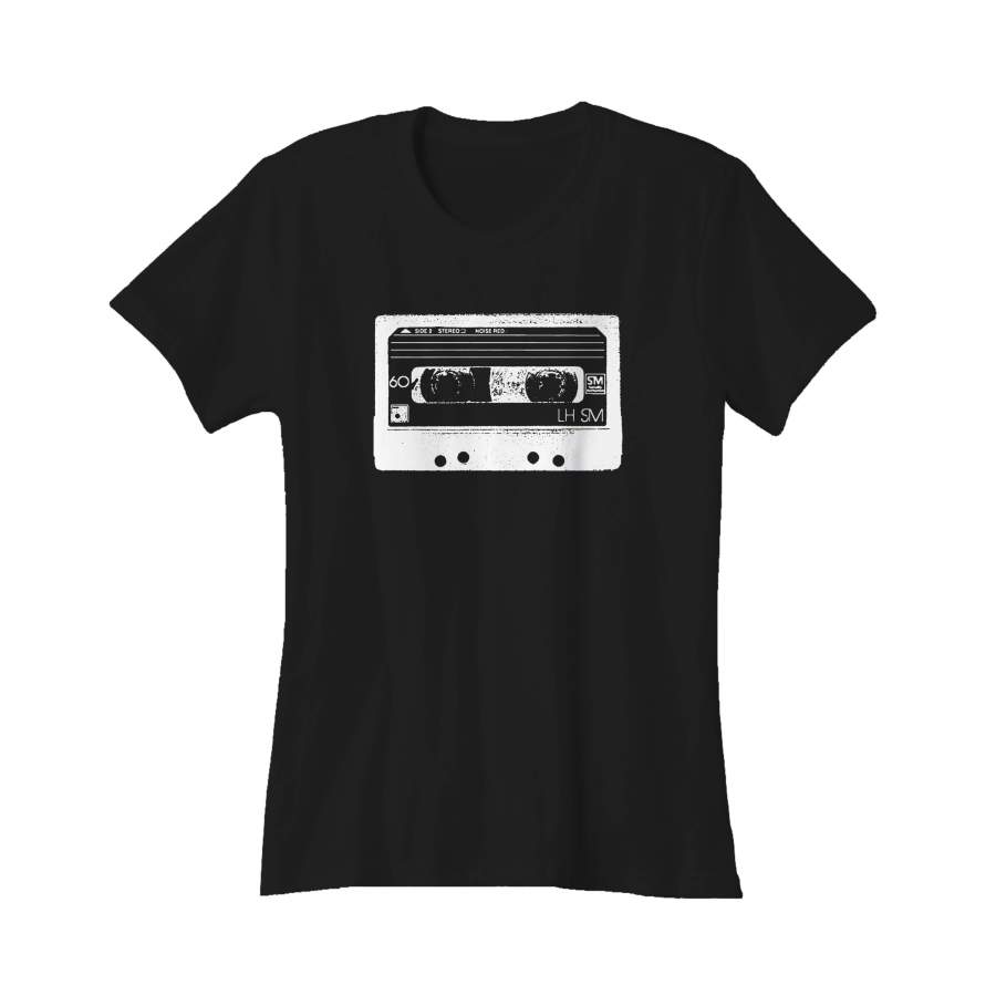 Cassette Tape Music Retro Vintage Mixed Old School Hipster Women’s T-Shirt