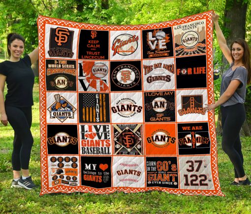 San Francisco Giants Blanket Quilt Bh92