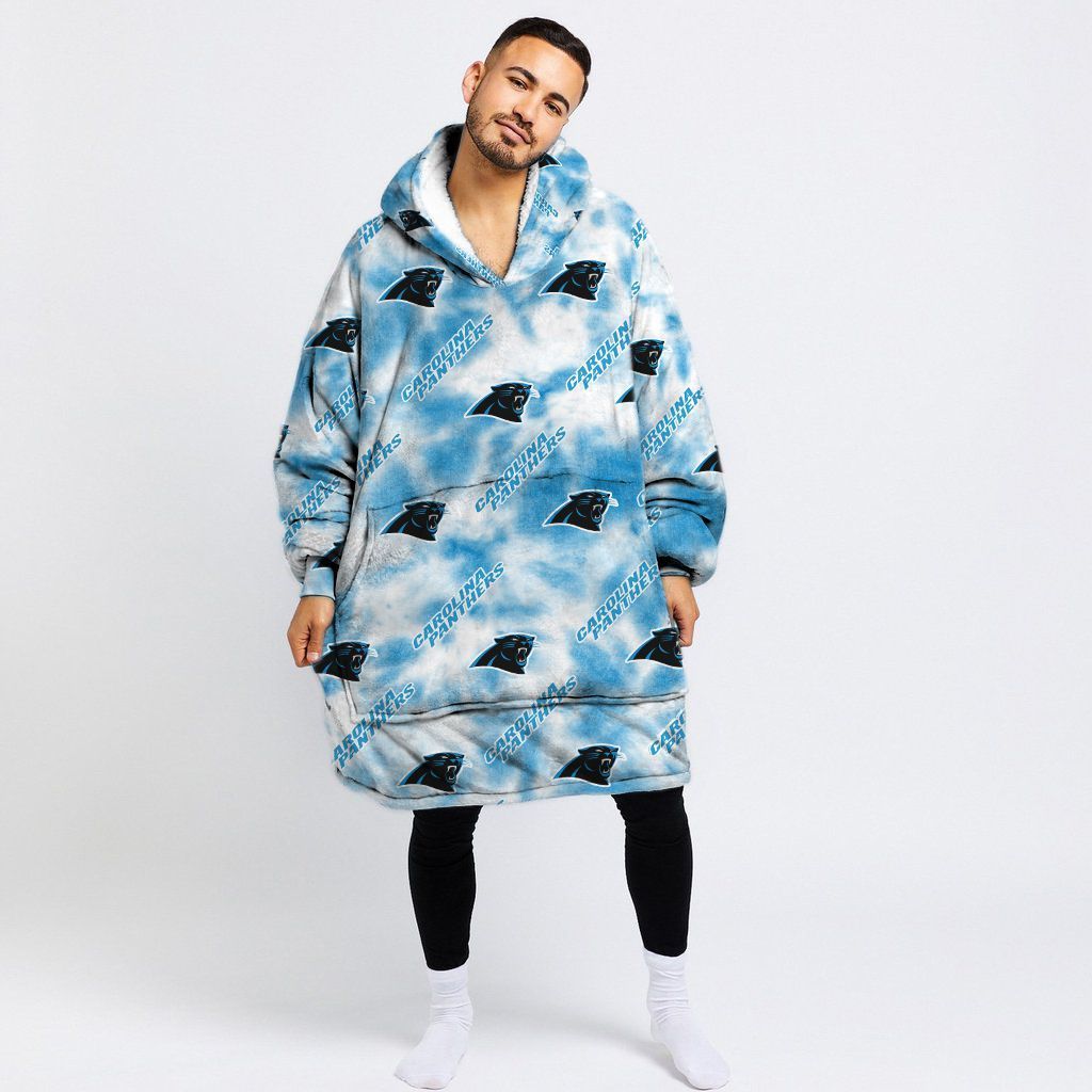 Carolina Panthers Blanket Hoodie 005