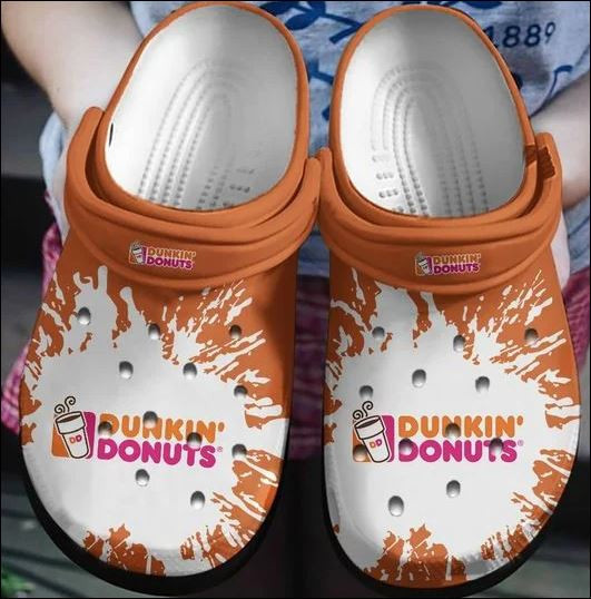 Dunkin Donuts Coffee Drink Iii Comfortable For Man And Women Classic Water Rubber clog Shoes Comfy Footwear