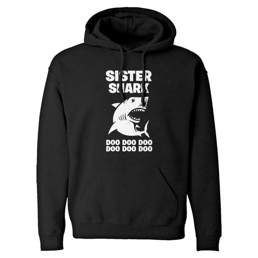 Sister Shark Unisex Adult Hoodie