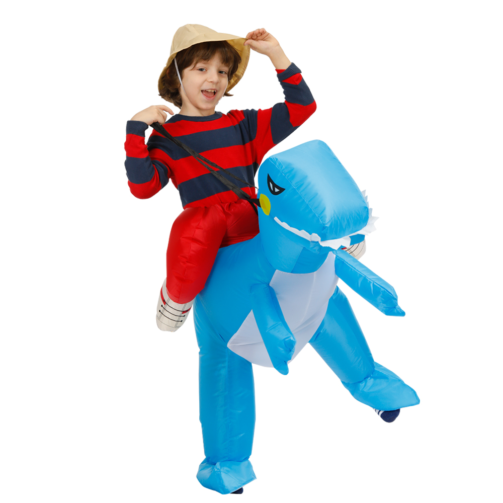 baby Kids Purim Party Cosplay Costumes Animal Child Costume Suit Anime Inflatable Dinosaur Costume Boys Girls Costume 60-160cm alx