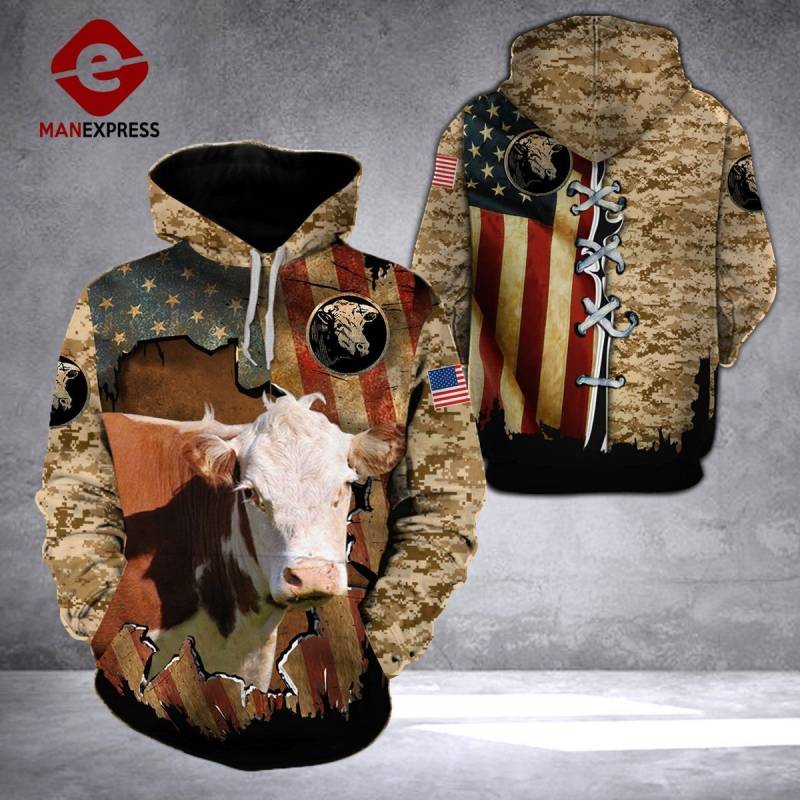 Animal Cale Animal Hereford V34 Hoodie