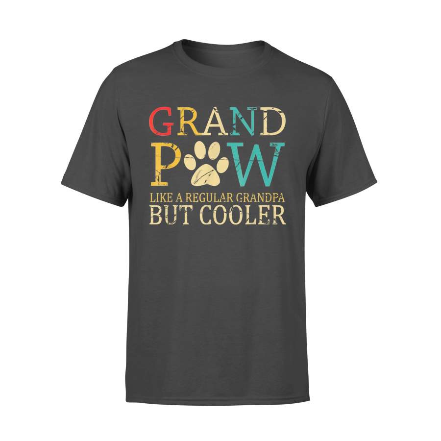 Grand Paw Dog Shirt Grandpaw Grandpa Lover Dog – Comfort T-shirt
