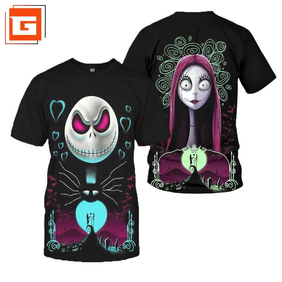 3D ALL OVER PRINTED THE NIGHTMARE BEFORE CHRISTMAS SWEATSHIRT 275