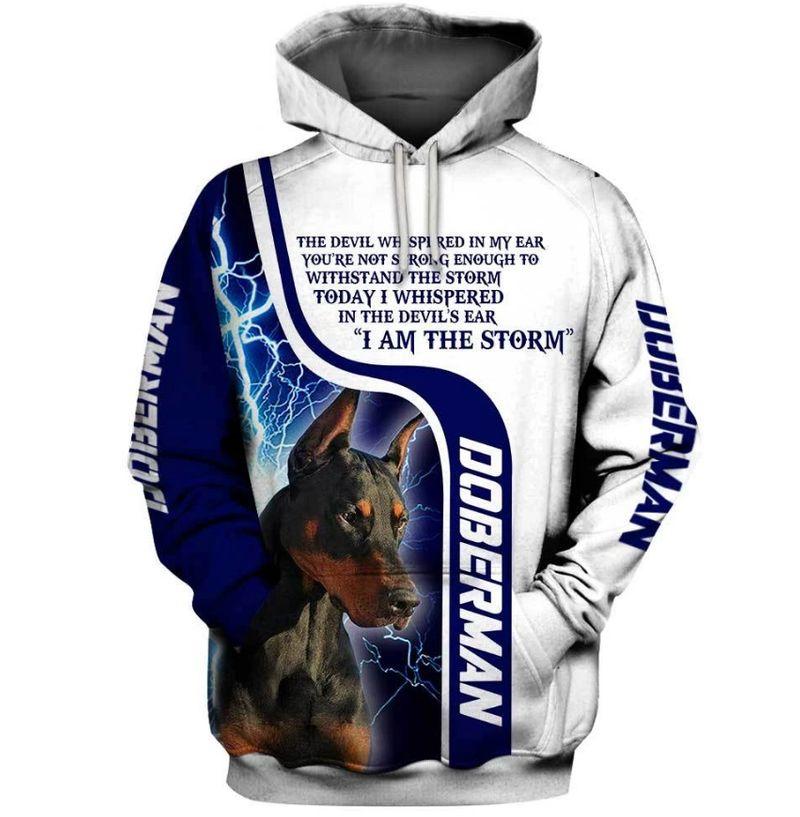 Outfits 3D Print Doberman Pinscher  Adult Unisex