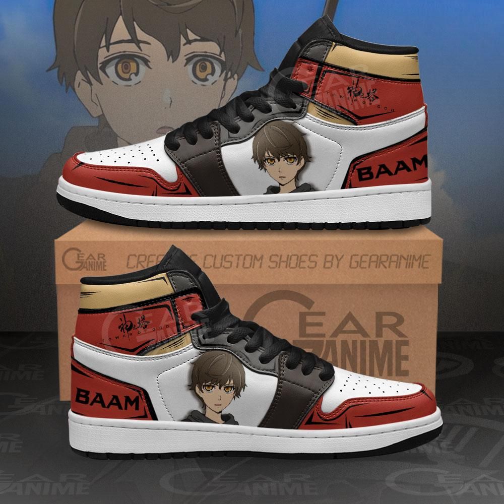 Tower Of God Baam Custom Anime Air Jordan Shoes Sport Sneakers