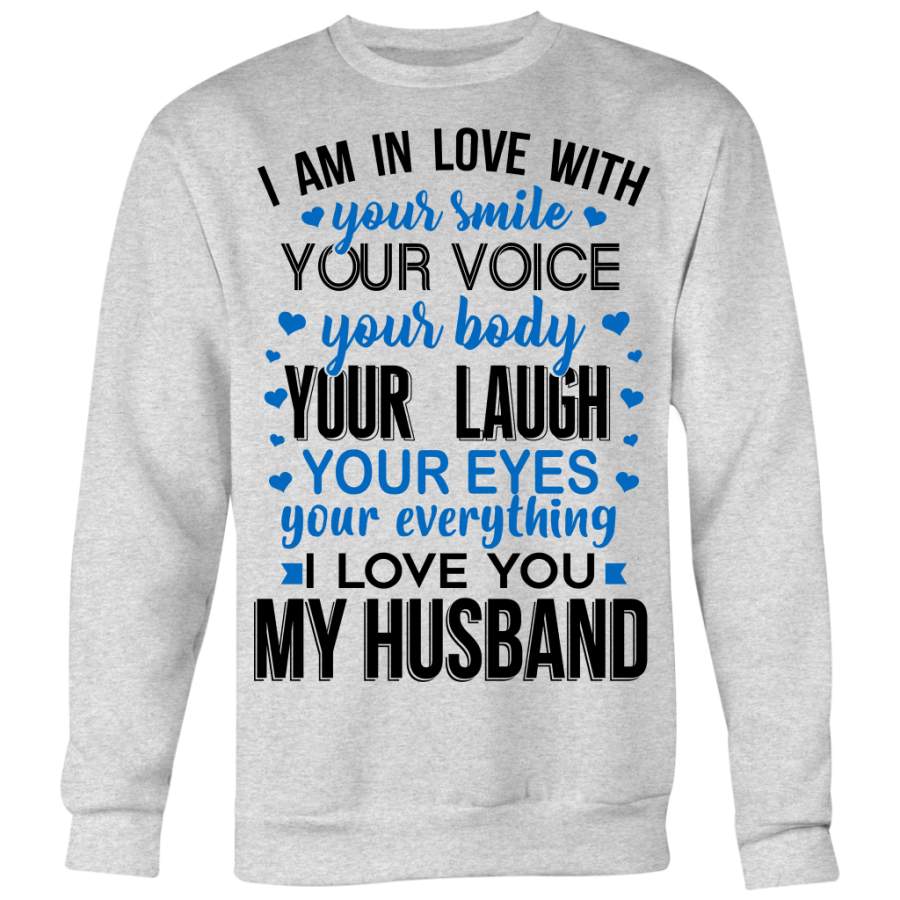 I Love You My Husband Shirts, Wife Shirts, Family Shirts