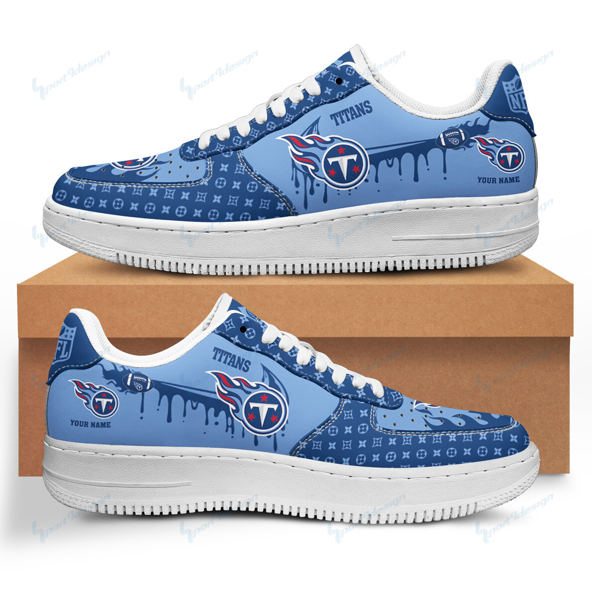 Tennessee Titans Af1 Shoes Bg73