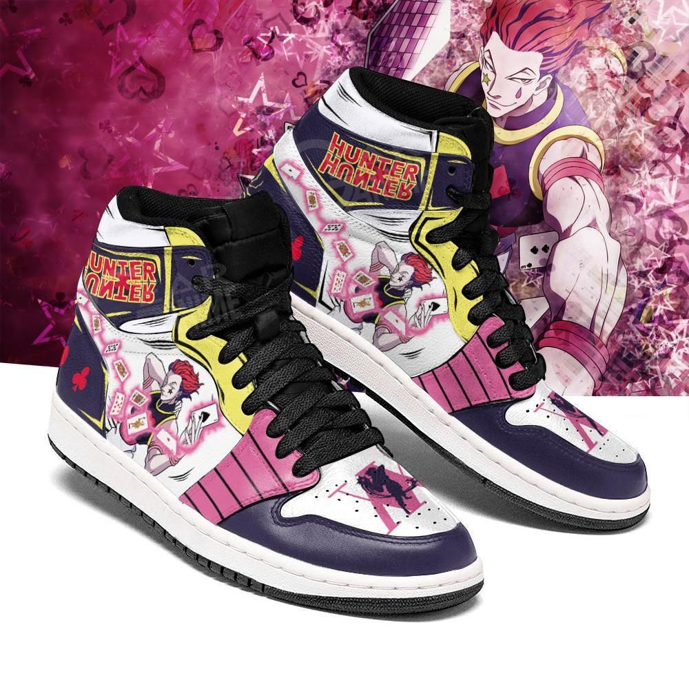 Hisoka Hunter X Hunter Magician Hxh Anime Air Jordan Shoes Sport Sneakers