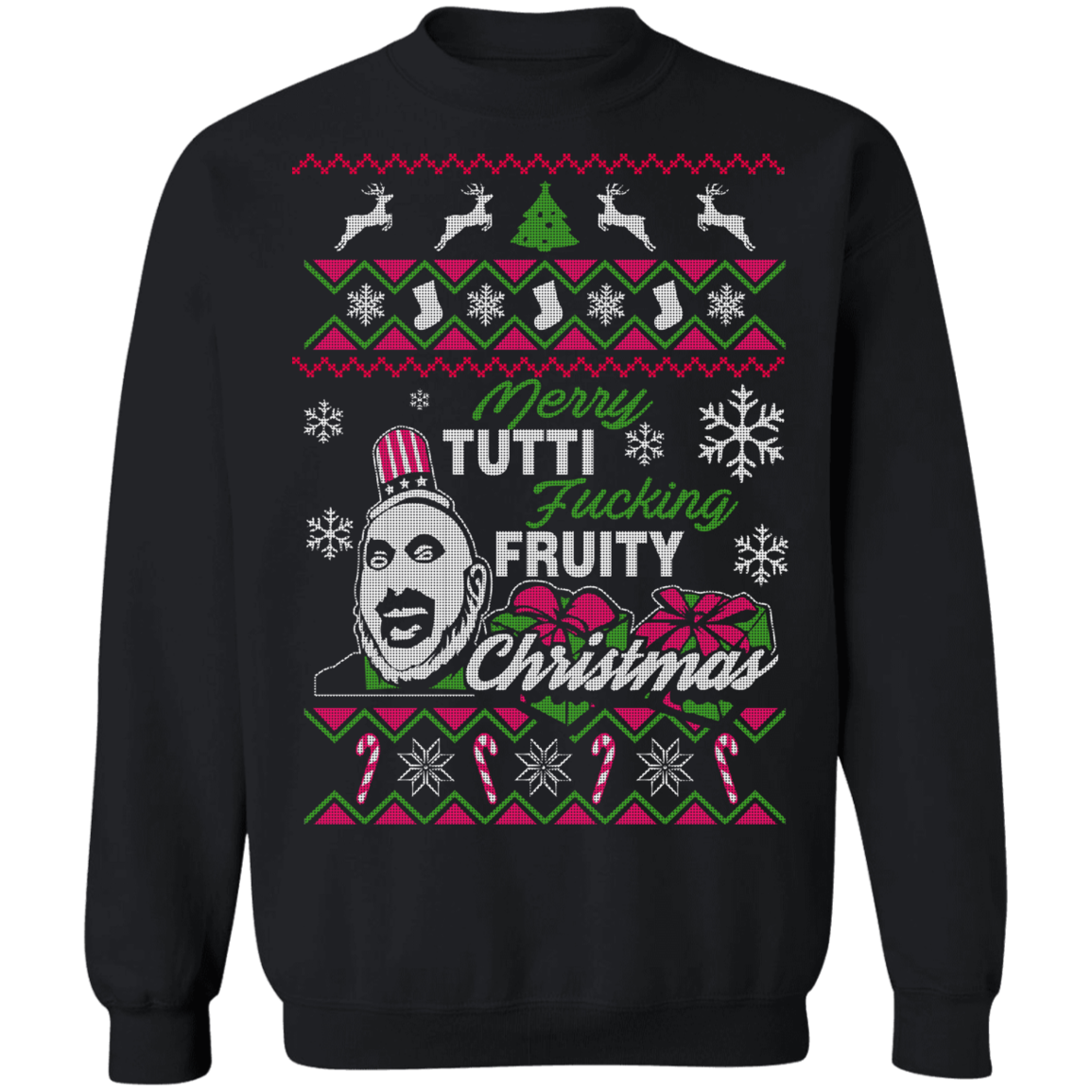 Tutti Fruity Ugly Christmas Sweater