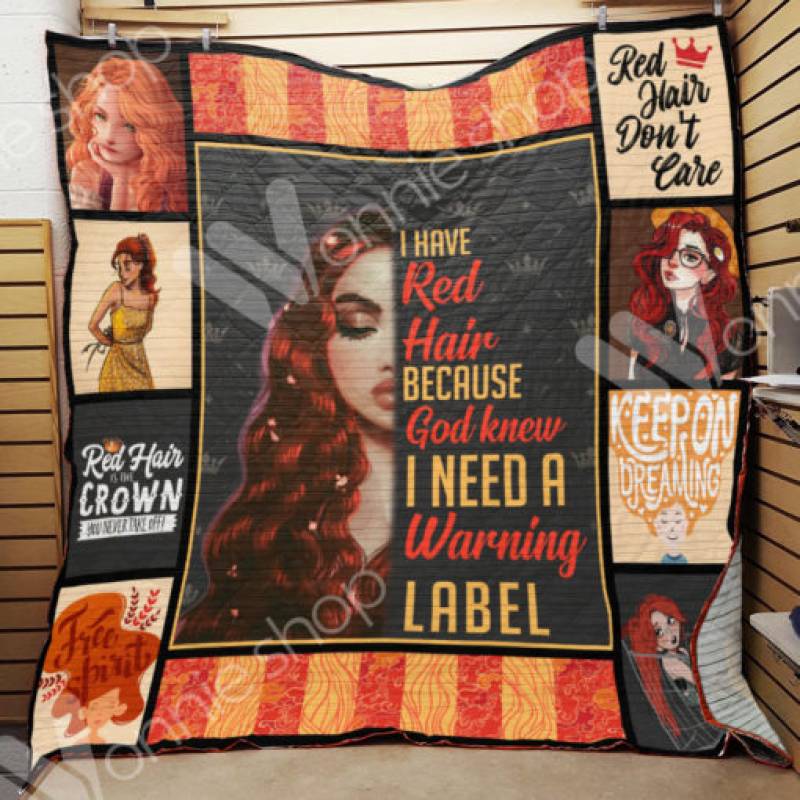 Red Hair Blanket AU3001 85O31