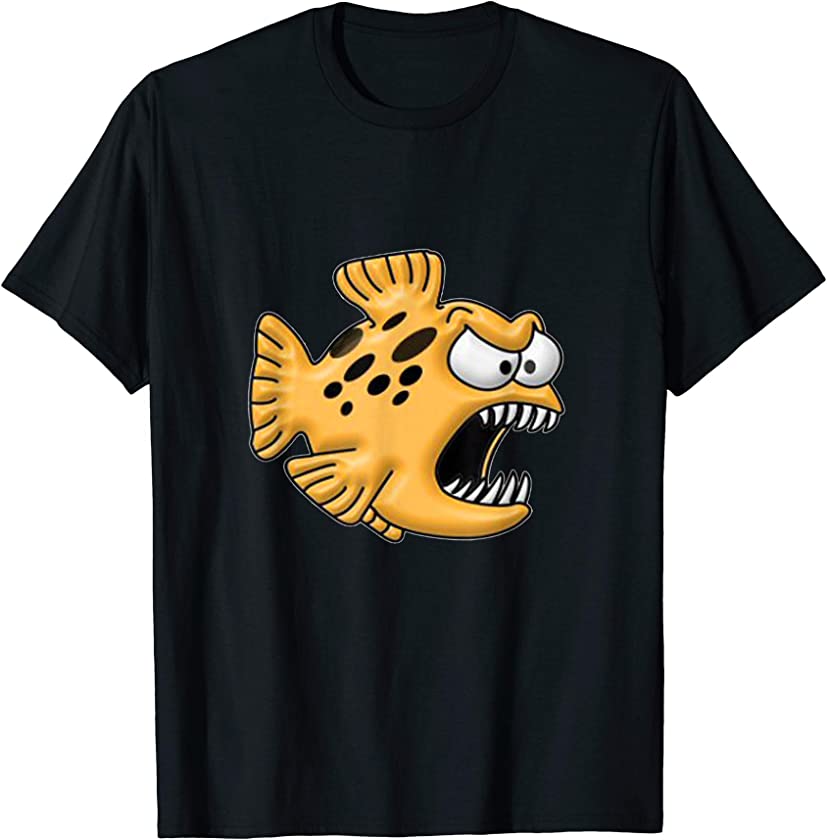 Vintage Style Piranha T-Shirt