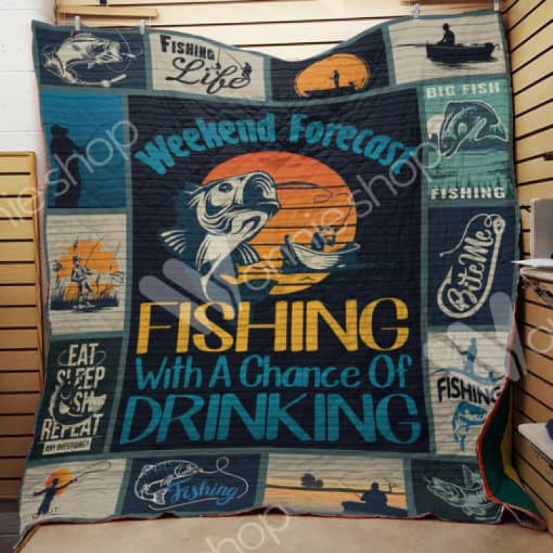 Fishing A0402 85O36 Blanket