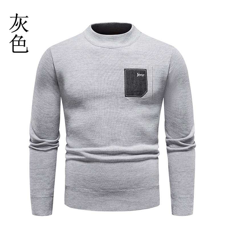 Turtleneck Men T-shirt Large Size 3XL 4XL Fashion Winter Long Sleeve T Shirt Men Fitness Slim Fit Tee Shirt Homme alx