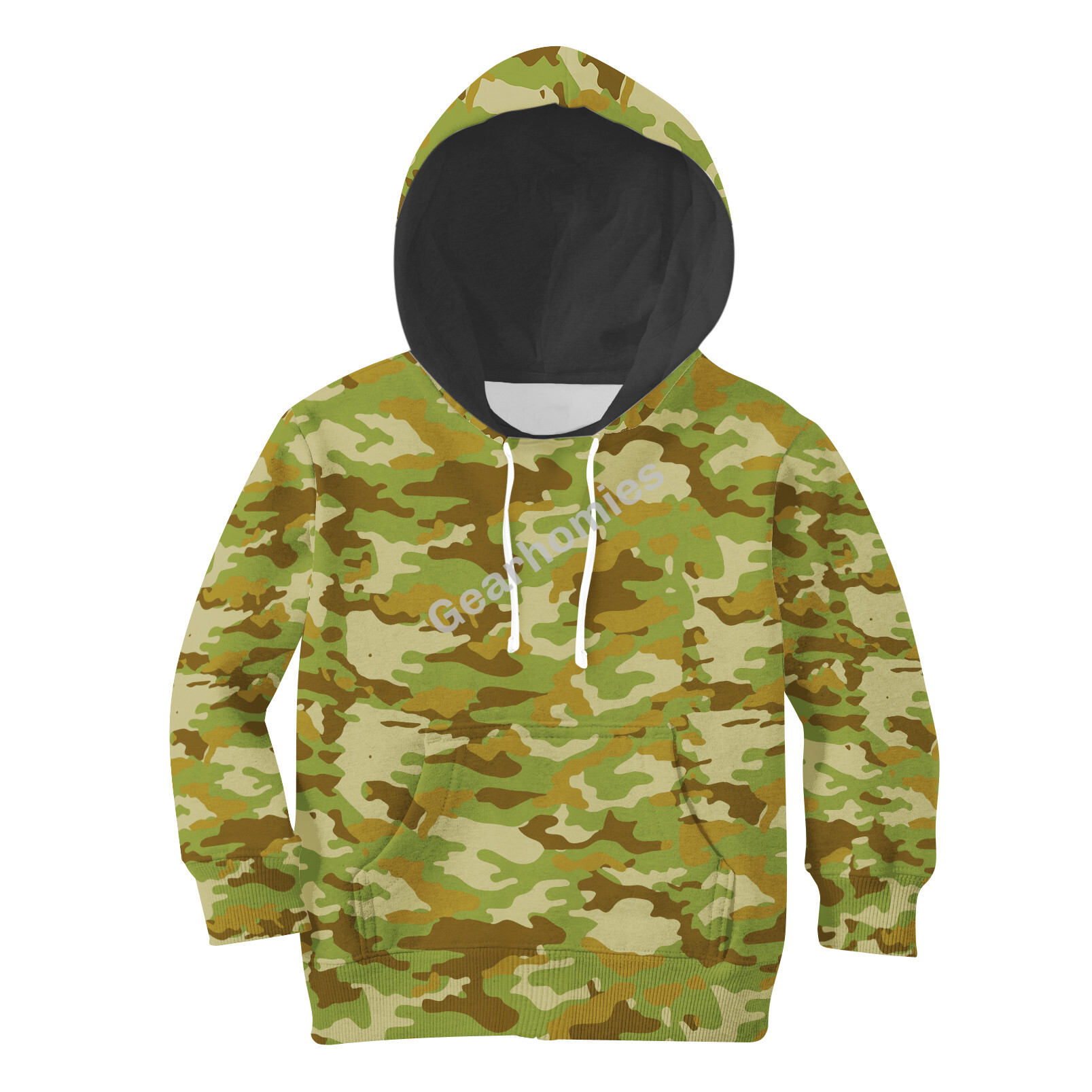 Amcu Australian Multicam Camouflage Uniform Kid Hoodie