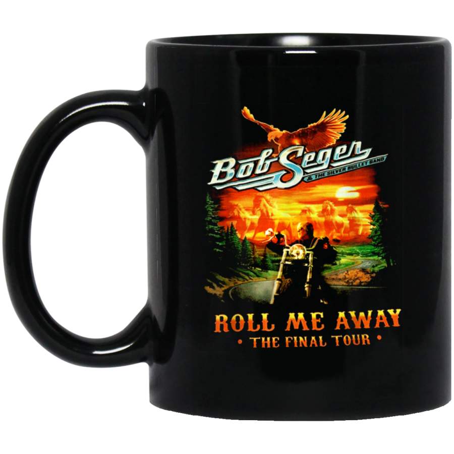 Vintage Bob Seger Love Roll Me Away Tour T-Shirt 11 oz Mug