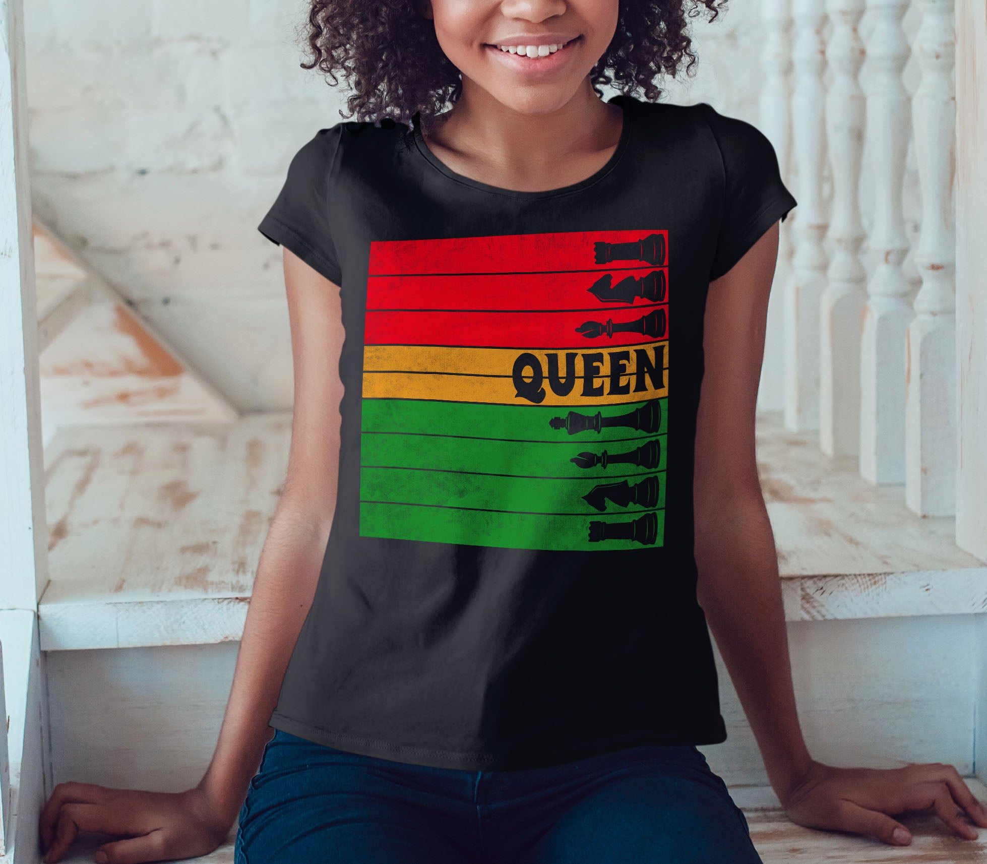 Black Queen The Most Powerful Piece In The Game Graphic Unisex T Shirt, Sweatshirt, Hoodie Size S – 5XL