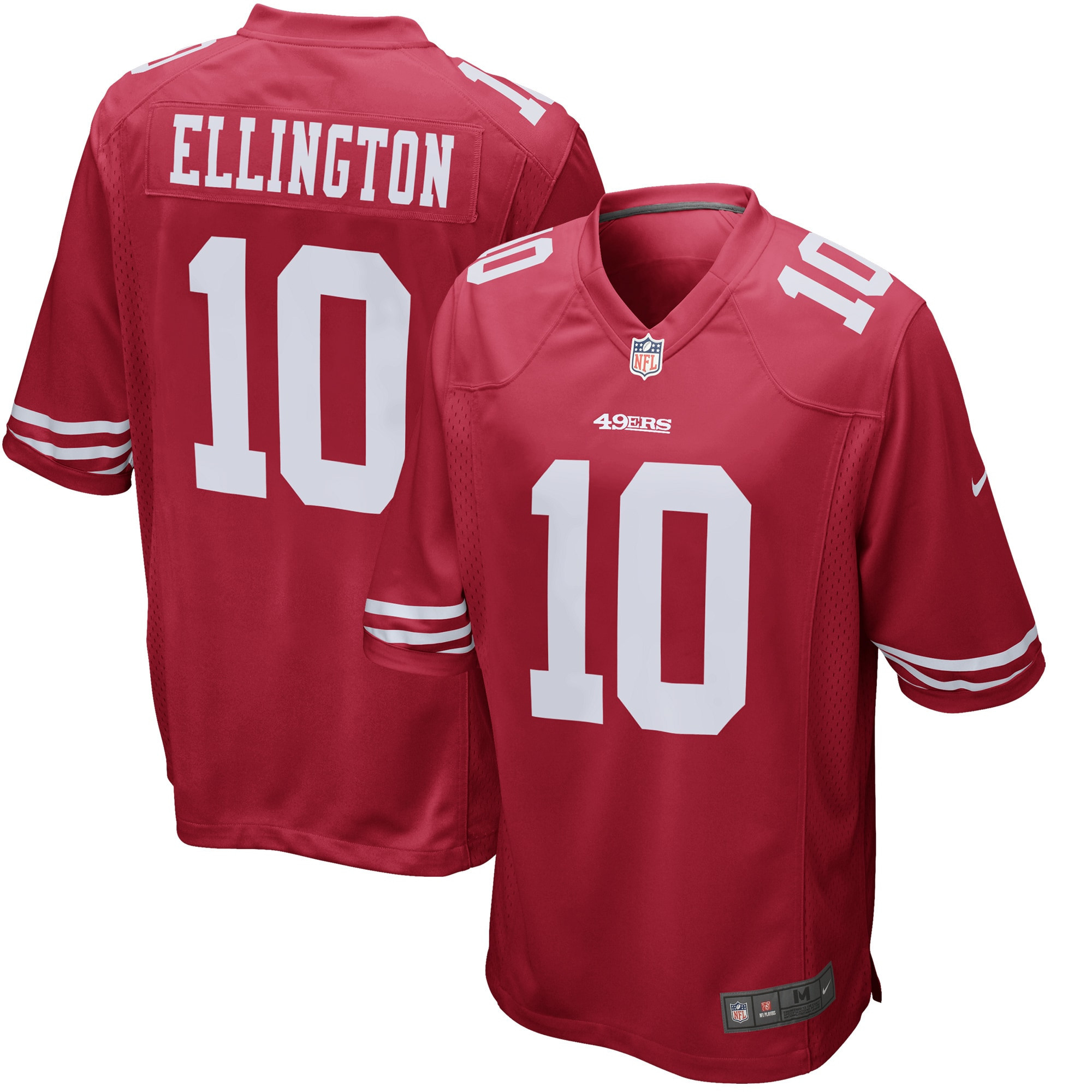 Bruce Ellington San Francisco 49ers Game Jersey – Scarlet NFL