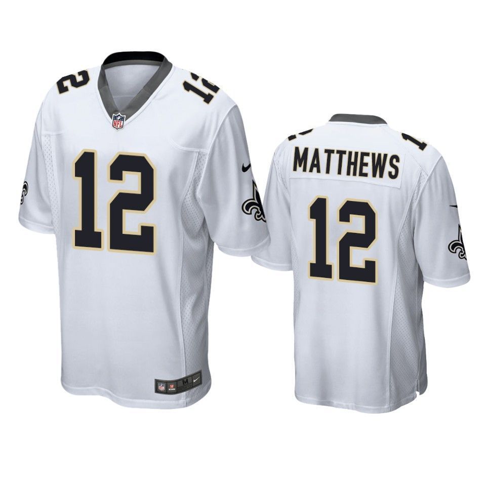 New Orleans Saints Rishard Matthews Game White Mens Jersey