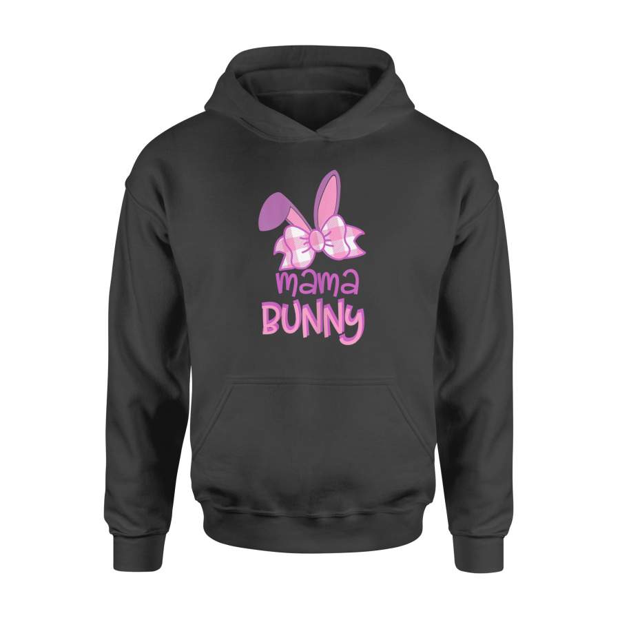 Womens Happy Easter Day Funny Mama Bunny – Standard Hoodie