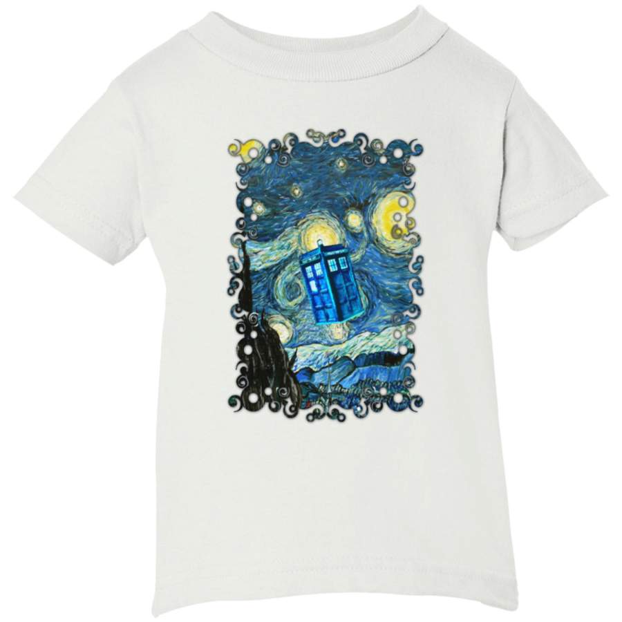 AGR Dr Who Tardis Police Box Infant Short Sleeve T-Shirt