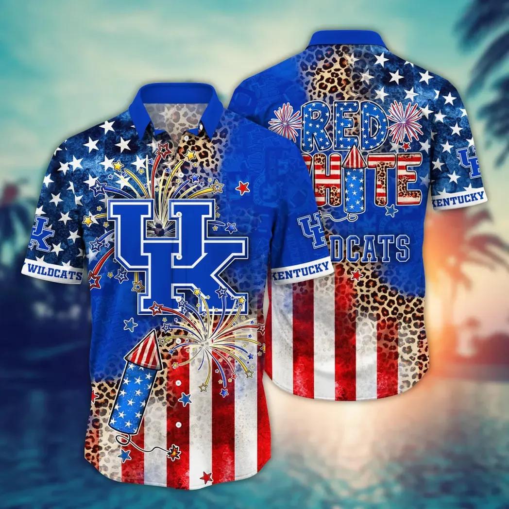 Kentucky Wildcats Ncaa Aloha Hawaiian Shirt 2, Ncaa Hawaiian Shirt