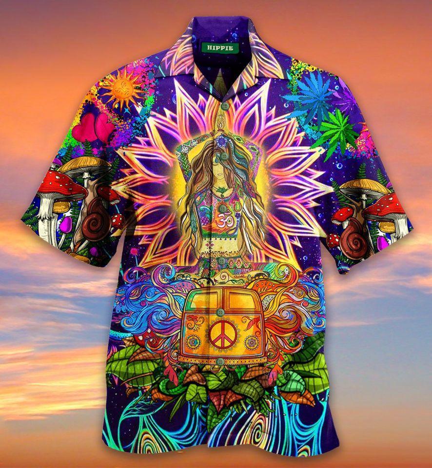 Style Yoga Hippie On Trip Hawaii Shirt For Men Women Adult Ha39360