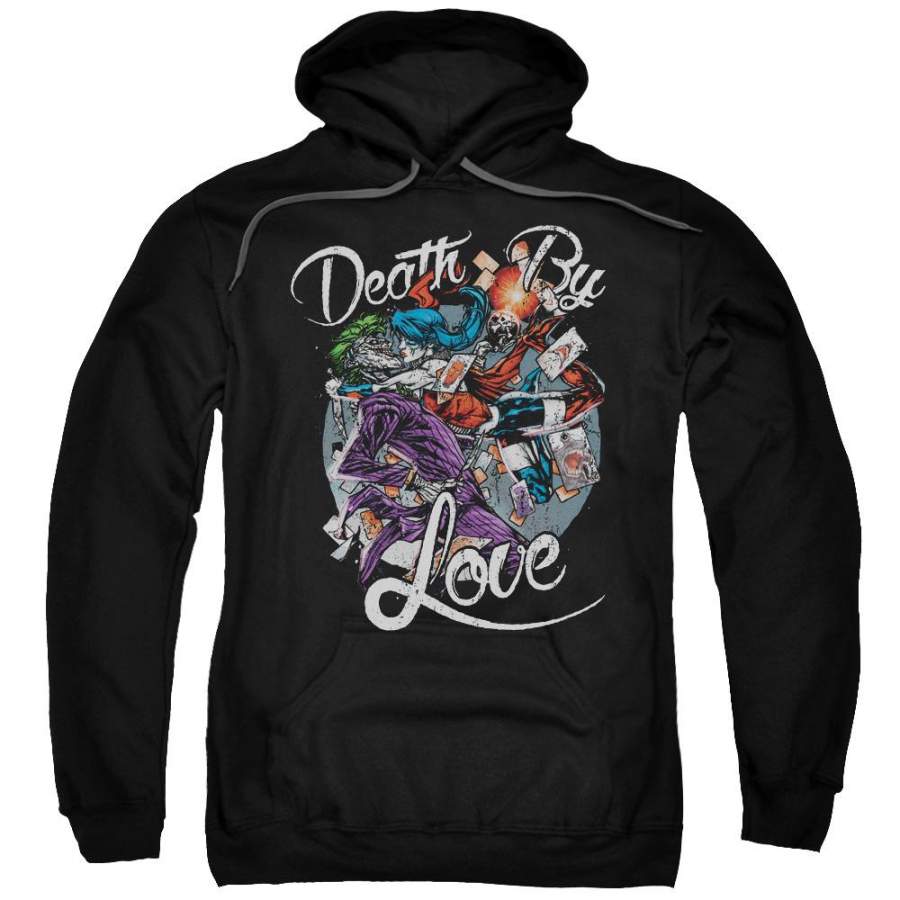 Batman – Death By Love Adult Pull Over Hoodie