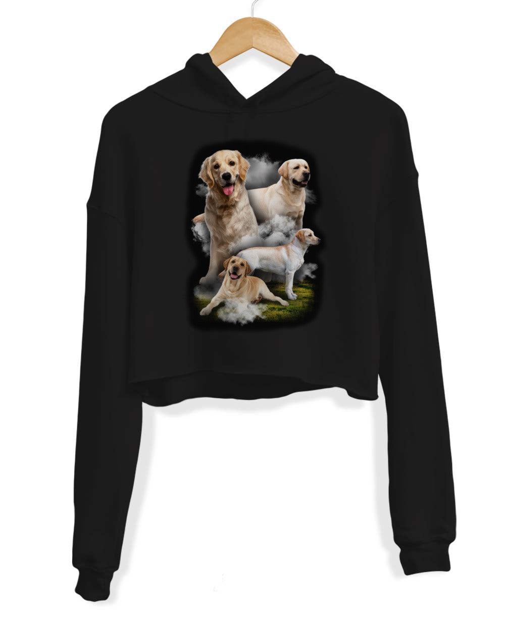 Women’S | Labrador | Crop Hoodie