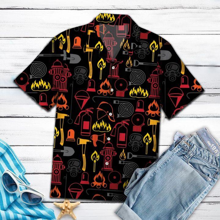 Amazing Firefighter Hawaiian Shirt | For Men & Women | Adult | Hw7496