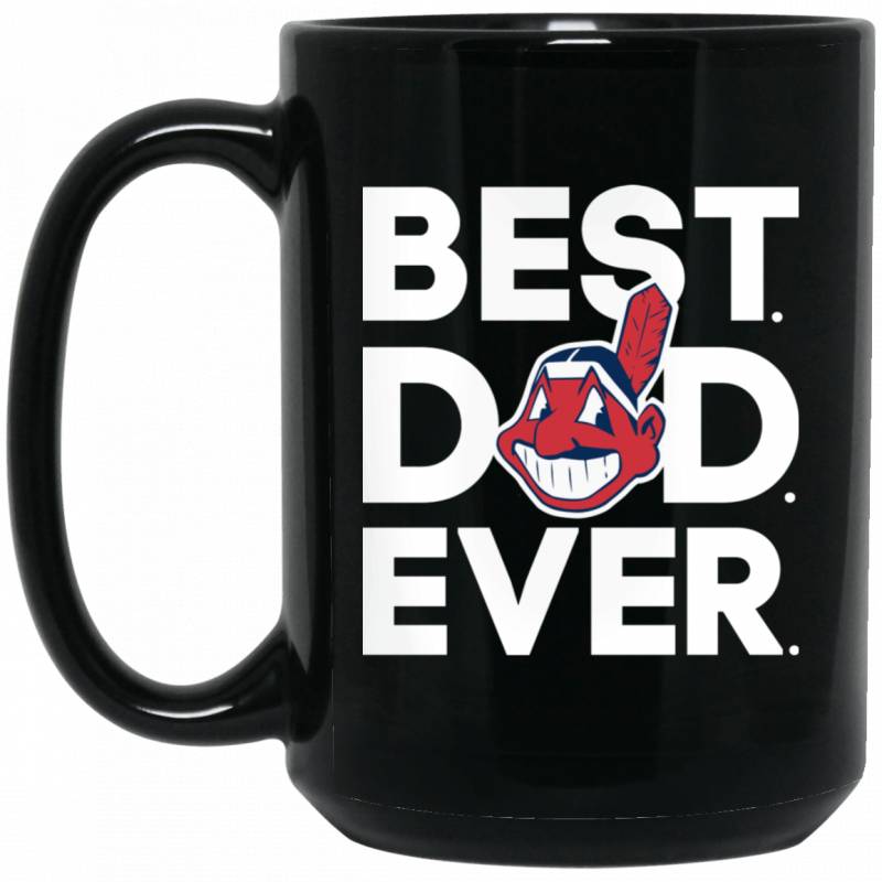 Cleveland Indians Best Dad Ever Coffee Mug