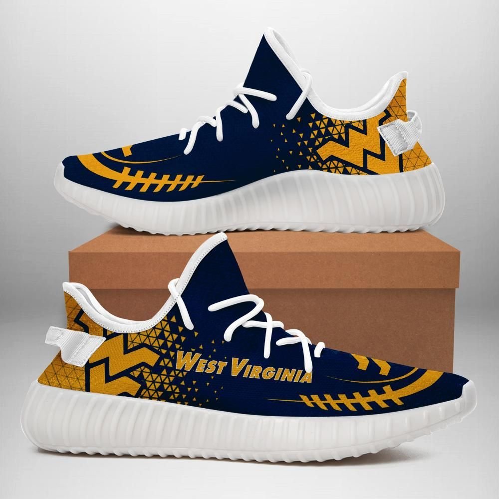 West Virginia Mountaineers Custom Shoes Sport Sneakers West Virginia Mountaineers Yeezy Boost 350 – Yeezy Shoes