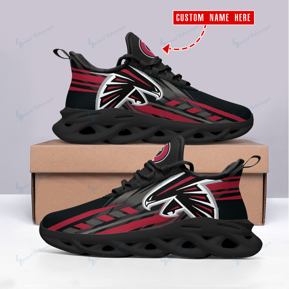 Atlanta Falcons Personalized Yezy Running Sneakers Bb344