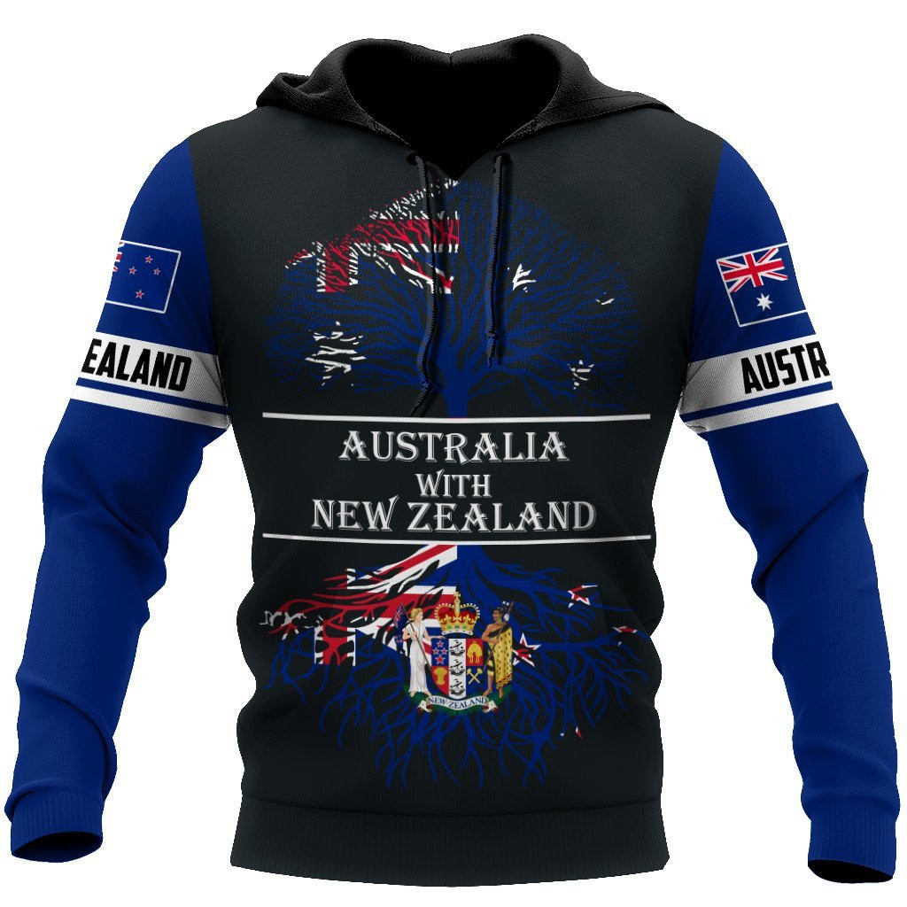 Australia With New Zealand 3D All Over Printed For Men And Women Pl