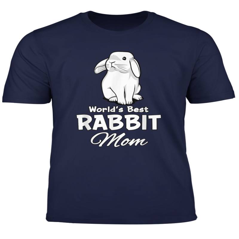 Rabbit Mom Hase Muter Haschen Muti Kaninchen Dammen T Shirt