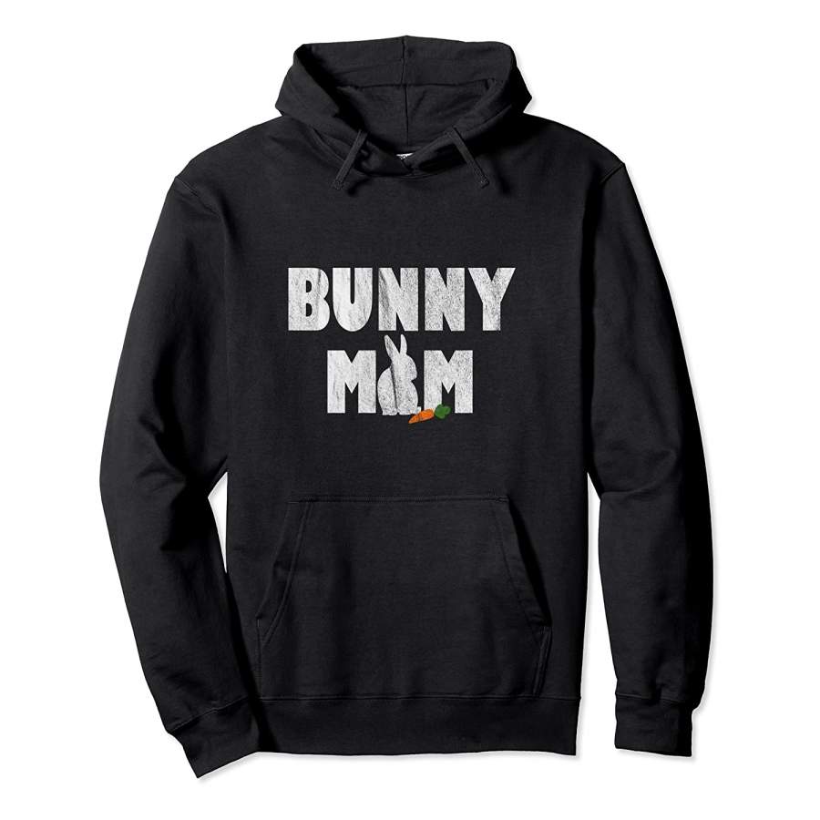 Retro Bunny Rabbit Mom Womens Pet Owner Pullover Hoodie Unisex 3D All Over Print